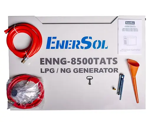 Генератор газовий EnerSol 8/8.5 кВт (ENNG-8500TATS) - фото 6