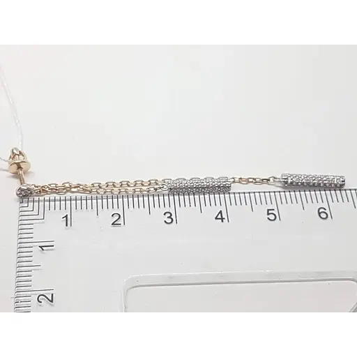 Золоті сережки-пусети Харківська ювелірна фабрика трансформери. 700531-СПРРП - фото 7