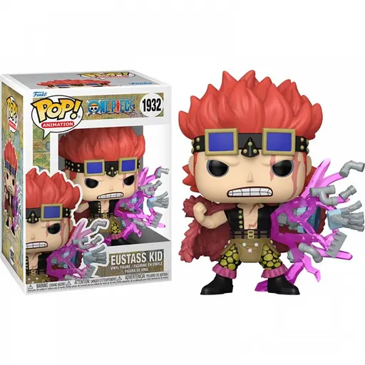 Фигурка Funko Pop Фанко Поп Юстасс Кид Ван Пис One Piece Eustass Kid 10см OP EK 1932