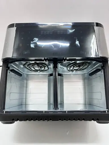 Аэрофритюрница на 2 чаши Zepline ZP-209 мощностью 4000 Вт на 12 л - фото 6