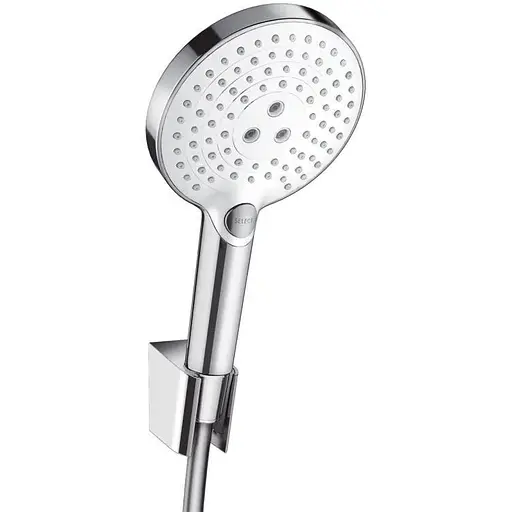 Душовий набір Hansgrohe Raindance Select S 120 Porter хром/білий 26721400, Хром - фото 1