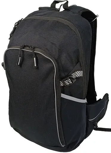 Спортивный рюкзак с дождевиком 17,5L черный ASCE sum0028843 - фото 4