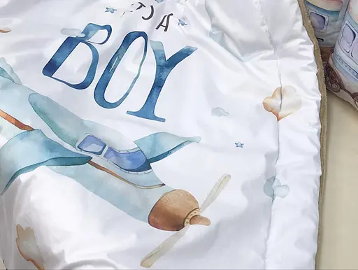 Дитячий набір Moontime у ліжечко "Паровозик" - фото 3