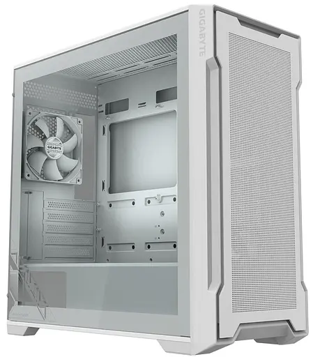 Корпус Gigabyte C102 Glass Ice без блока питания, белый (GB-C102GI) - фото 1