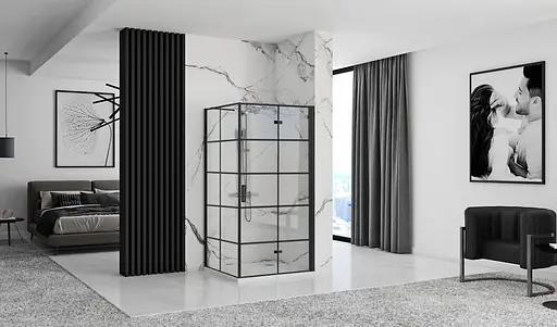 Бічна стінка (модуль) Rea Molier 80 black REA-K8412 - фото 5