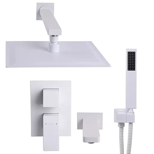 Душевая система Topaz Odiss To 08115-H13-WW, Белый - фото 7