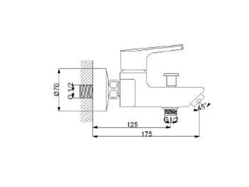 Змішувач для ванни Newarc Newart 150511 - фото 7