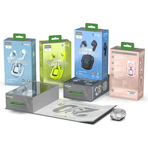Наушники Acefast T6 True wireless stereo headset Youth Green - фото 3