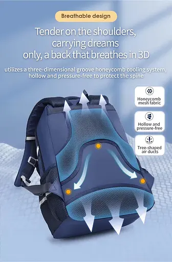 Рюкзак Tigernu T-B9037 15. 6" голубой - фото 3