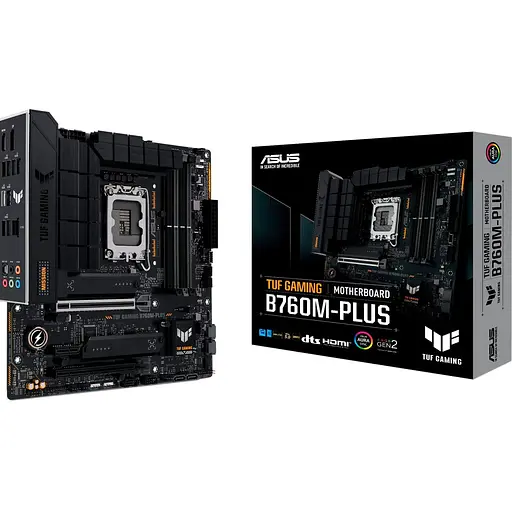 Материнская плата ASUS TUF GAMING B760M-PLUS (TUF GAMING B760M-PLUS) (Socket 1700, Intel B760, Micro-ATX) - фото 6
