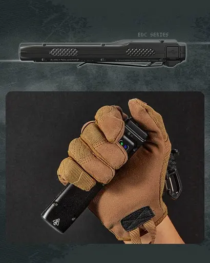 Потужний ручний ліхтар Nitecore EDC25 USB Type-C 3000лм (Чорний) - фото 7