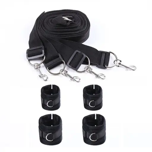 Система фіксації для ліжка I’MCUM Bed Bond Set Універсальний розмір Чорний (IM-SM222)