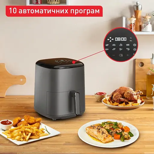 Аэрогриль Tefal Easy Fry Max (EY245B10) - фото 4