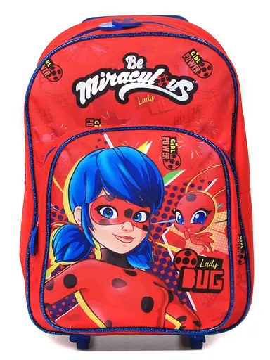 Дитячий рюкзак на колесах Perletti Kids Miraculous LadyBug (P13119) - фото 9