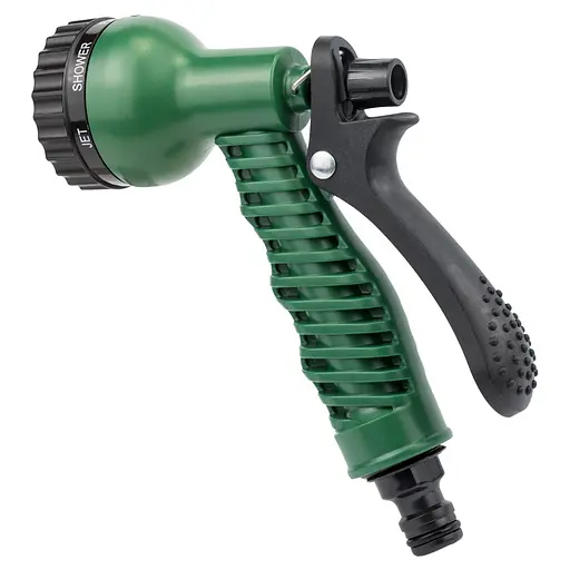 Набір для поливу Grad пістолет-розпилювач 7-ми режимний 2 коннектора + адаптер ABS (5012525) - фото 4