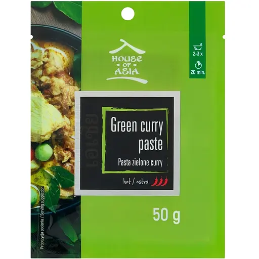 Паста House of Asia Карі зелена 50 г