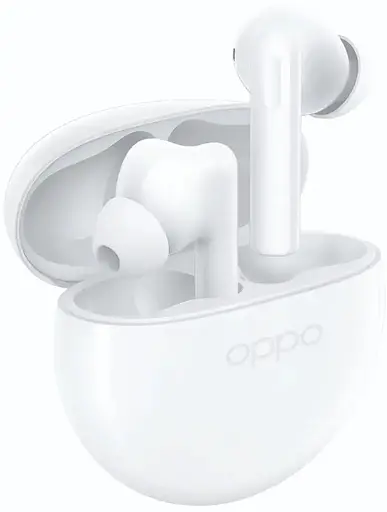 Бездротові навушники Oppo Enco Buds2 (W14) IPX4, BT5.2, 40mAh, 460mAh, 7h, White UA UCRF - фото 2