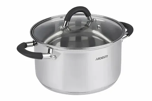 Набір посуду Ardesto Gemini Salerno 6 предметів нержавіюча сталь/силікон (AR1906S) - фото 5
