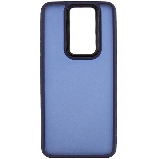 Чохол TPU / PC Lyon Frosted для Xiaomi Redmi Note 8Pro Navy Blue - фото 2