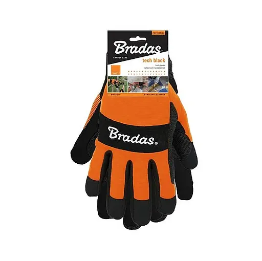 Рукавички робочі Bradas TECH BLACK розмір 9 RWTBC9 - фото 2