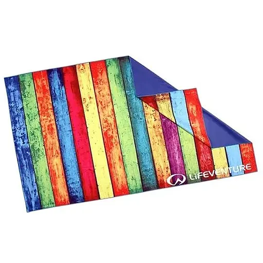 Полотенце Lifeventure Soft Fibre Printed Striped Planks Giant (1012-63580)