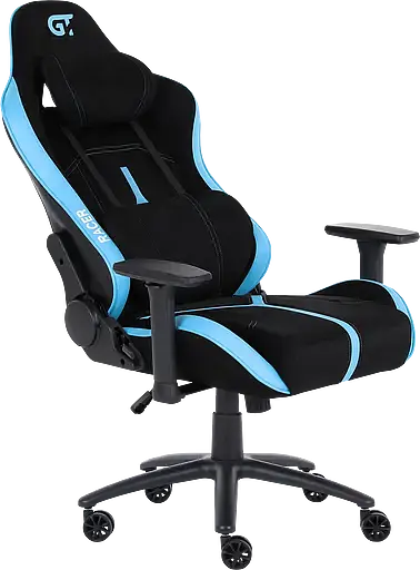 Геймерське крісло GT Racer чорне із синім (X-2565 Black/Blue) - фото 6