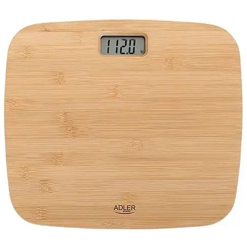 Весы для ванной Adler AD 8173 Bamboo - фото 1