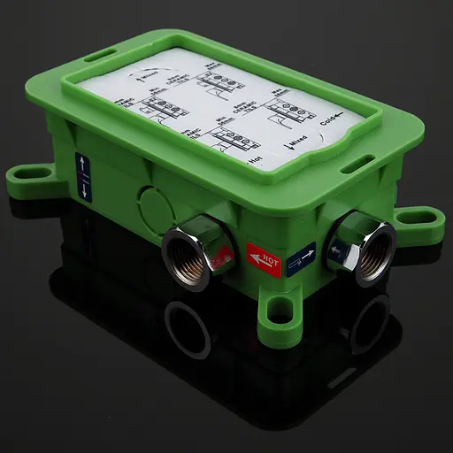 Душова система прихованого монтажу Gappo 1/4 G7102, 3 функції, Хром - фото 3