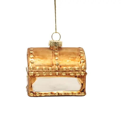 Елочное украшение "Копилка с подарками" 6,5*4,7*6,3 см, YQ1405252 - фото 3