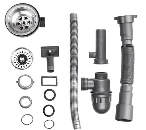 Кухонная мойка Brinex 6060-L 0.6 мм, накладная BRIN6060LSAT06 - фото 6