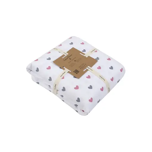 Постельное белье Lotus Home Фланель - Small Hearts евро (svt-2000022349048) - фото 6