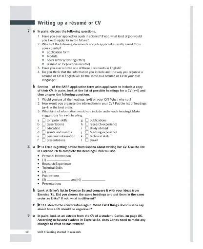 Cambridge English for Scientists Student's Book with Audio CDs (2) - фото 6
