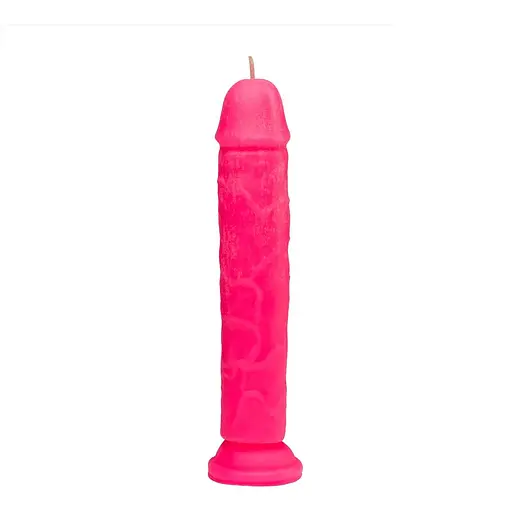 Свеча Love Flame - Dildo Roma Pink Fluor, CPS03-Pink - фото 2