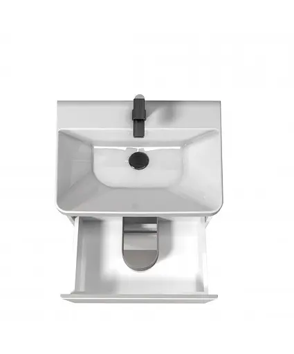 Тумба Мойдодир Палермо 70-U Vivace 70 з умивальником Білий - фото 7