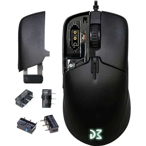 Миша Dream Machines DM7 Switch Duo Black (DM7_SWITCH_DUO) [144182] - фото 6