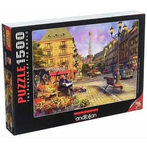 Пазл Anatolian Жизнь на улицах Парижа 1500 эл. (4542)