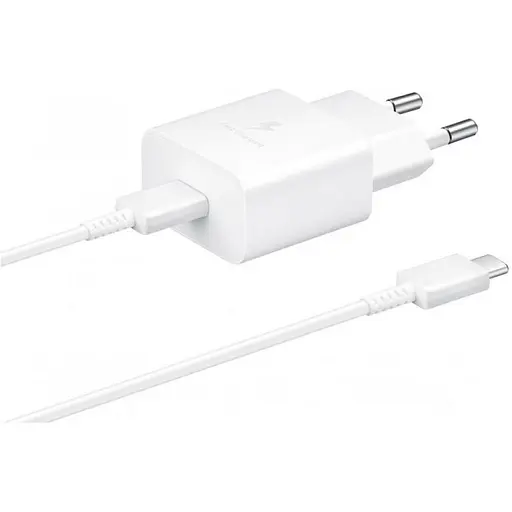 Зарядное устройство Samsung 15W Power Adapter Type-C White (EP-T1510XW) - фото 4