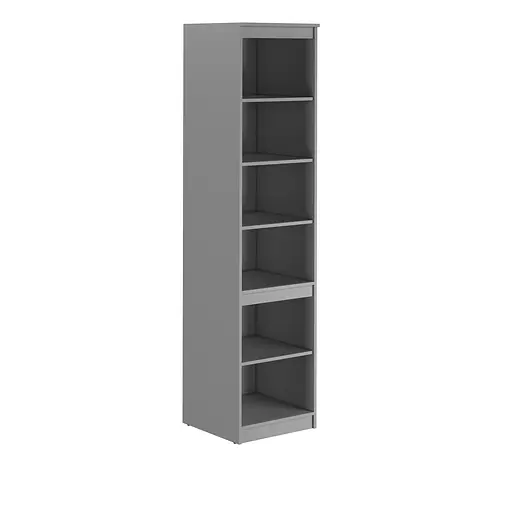 Пенал с открытыми полками MebelStar Нео 1Д 50x50x210 см Кашемир (MBS-1154) - фото 4