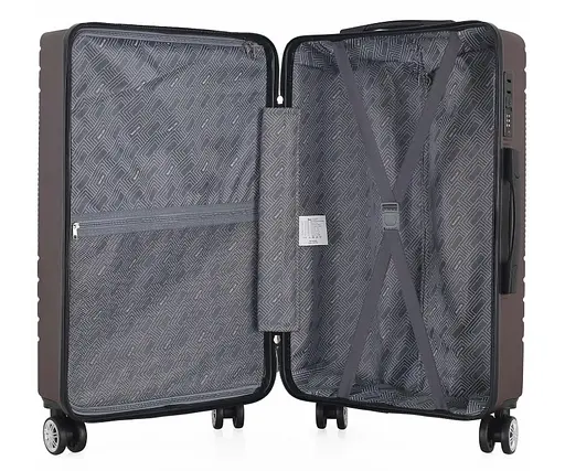 Чемодан Semi Line 24" (M) Brown (T5788-2) (DAS302972) - фото 4