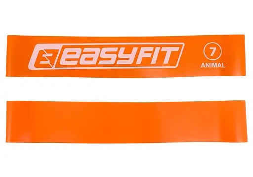 Гумка для фітнесу EasyFit №7 помаранчева (EF-1813-7) - фото 2