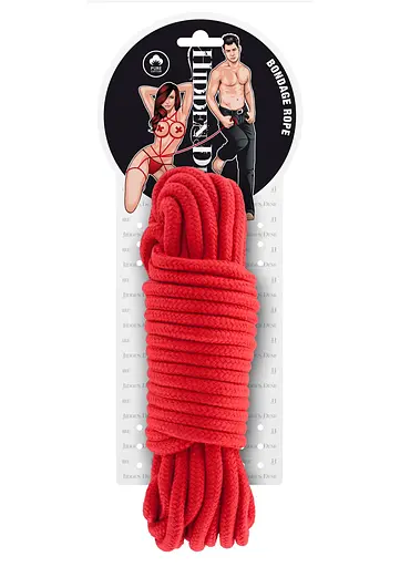 Веревка Hidden Desire Bondage Rope 10 м красный - фото 3