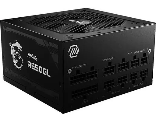 Блок живлення MSI MAG A650GL 650W (MAG A650GL) - фото 1