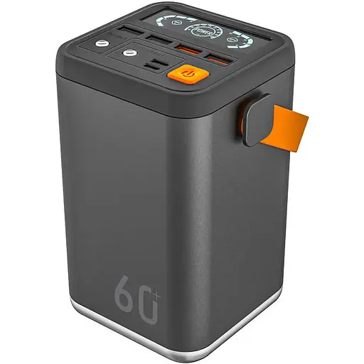 Повербанк O2 Project YT-2030b большой емкости с быстрой зарядкой Type C 60000 mAh 36W - фото 6