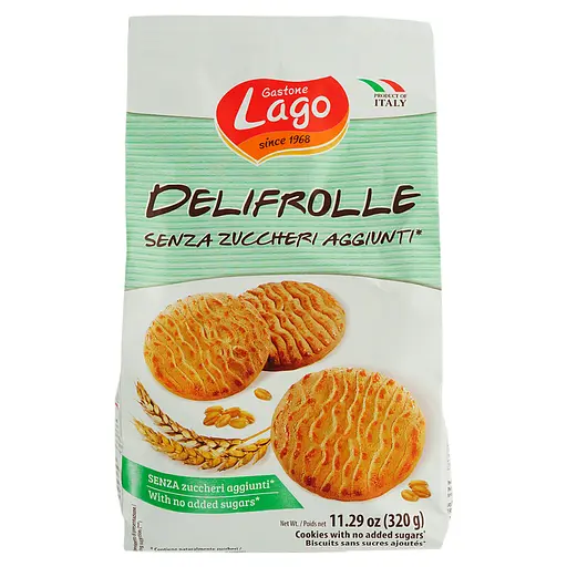 Печиво Gastone Lago без цукру пісочне 320 г