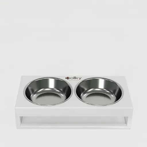 Hollky Base XS — миски на підставці для маленьких собак та котів (2 × 0,25 л) - фото 4