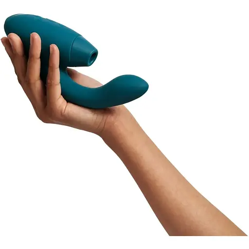 Подвійний стимулятор Womanizer Duo 2 - Petrol - фото 6