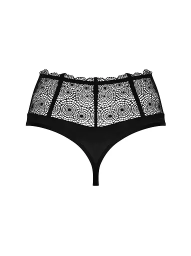 Трусики Obsessive Sharlotte XXL чорний - фото 6