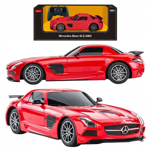 Машинка на управлінні Mercedes-Benz SLS AMG 1:18 RASTAR червоний 54100