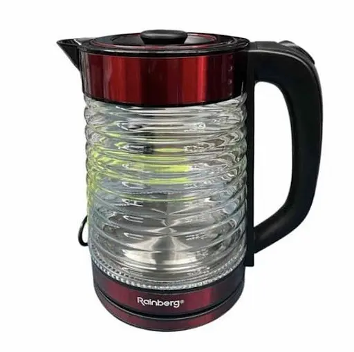 Электрочайник Rainberg RB-2312 2.2л 2200Вт Красный/Черный - фото 1