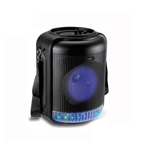 Акустична колонка RX-8101 Bluetooth з диско-світлом та мікрофоном - фото 2